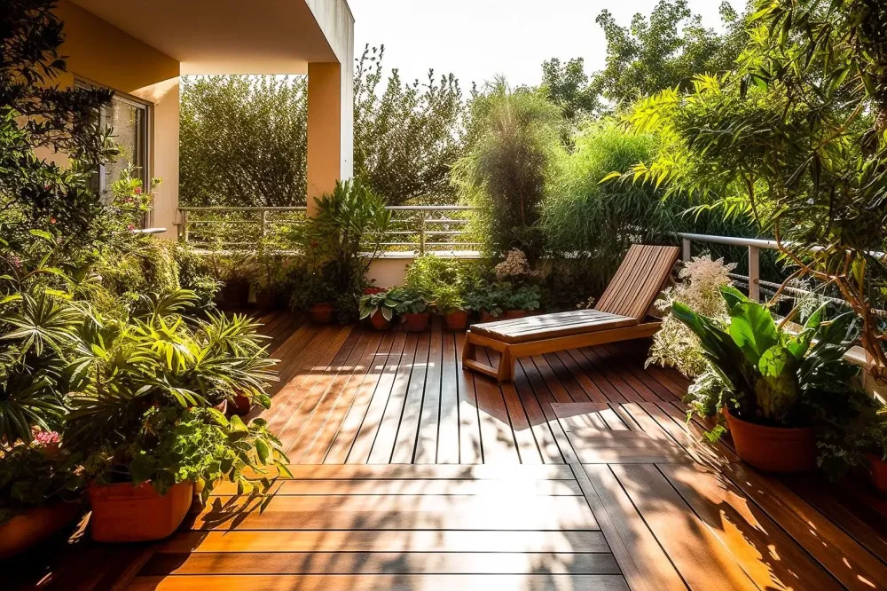 Aménagement extérieur à Celles-sur-Plaine